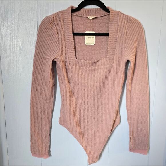 Free People Tops - Intimately Free People NWT Mauve Body Suit size Small